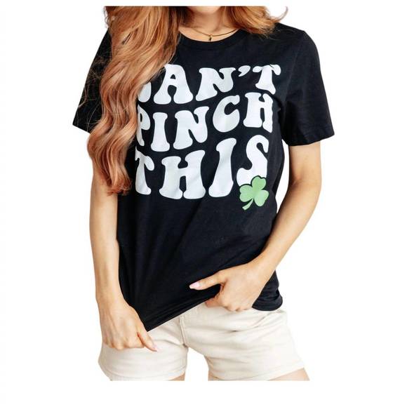 NEW 123 AMORE can't pinch this graphic tee in black - Picture 2 of 9